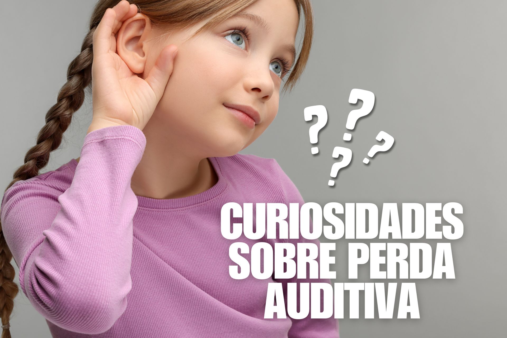 Jovem com dificuldade auditiva