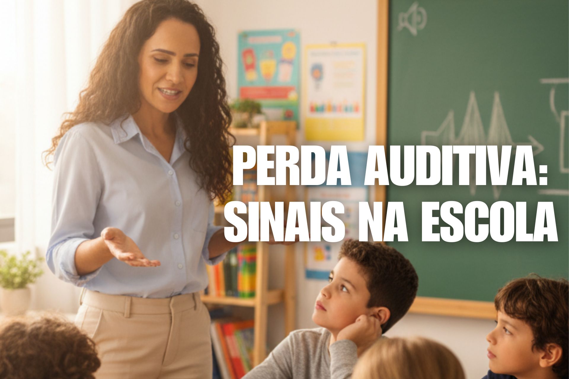 Este blog explora como identificar sinais de perda auditiva em alunos e oferece estratégias para apoiá-los na sala de aula, com foco em soluções e cuidados auditivos.